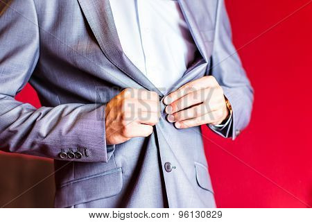 dressed man