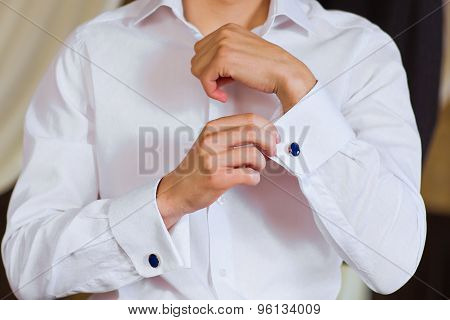 dressed man