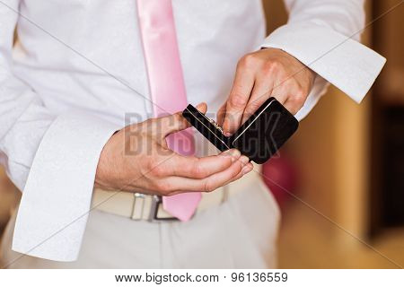 dressed man