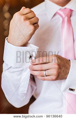 dressed man