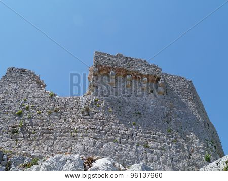 Ruin of St Michael castle on Ugljan