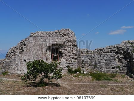 Ruin of St Michael castle on Ugljan