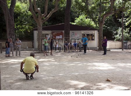 People Playing Ball Game