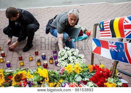 The Date Marks One Year After The Plane Was Shot Down Over Ukraine Killing 298 People