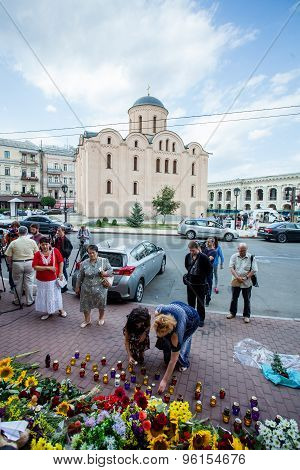 The Date Marks One Year After The Plane Was Shot Down Over Ukraine Killing 298 People