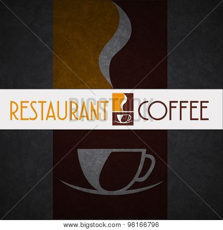 Logo Coffee Menu Restaurant Concept