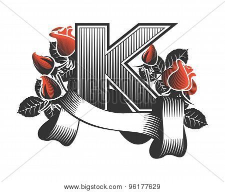 Vector Vintage Letter