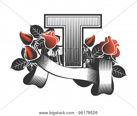 Vector Vintage Letter