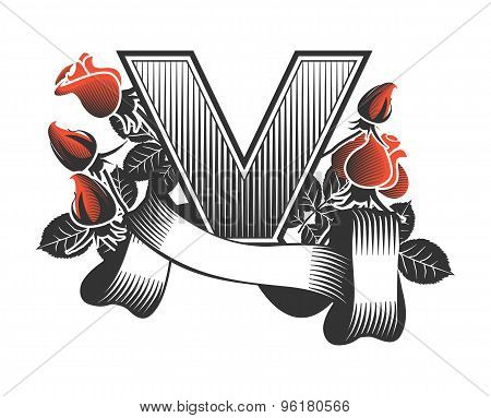Vector Vintage Letter