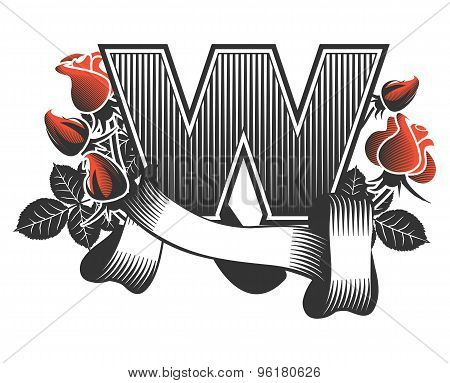Vector Vintage Letter