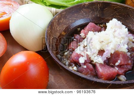 Vietnamese Food, Bo Luc Lac, Beef