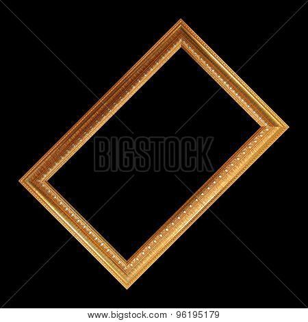 Gold frame