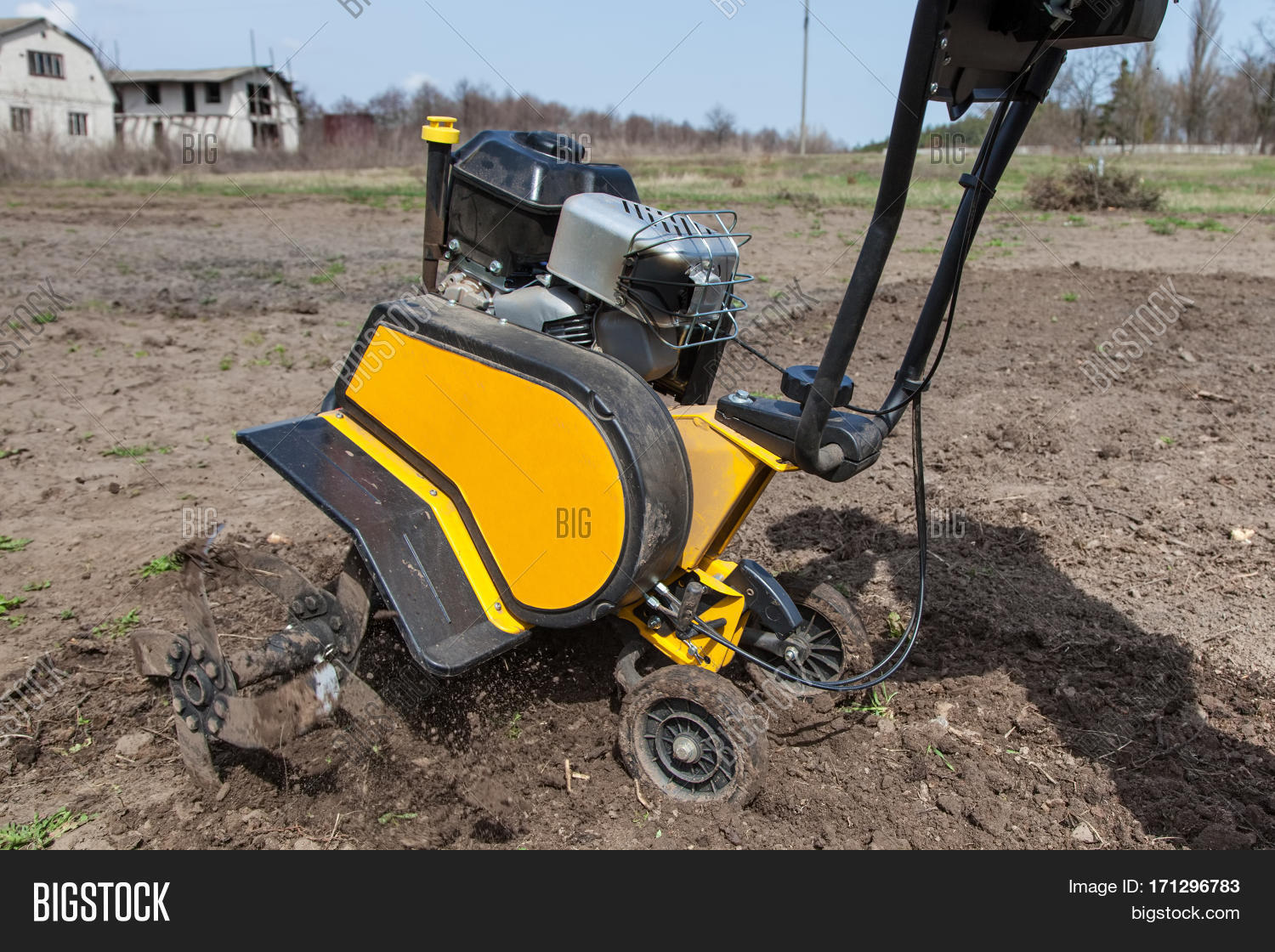 Garden Tiller Work Image & Photo (Free Trial) Bigstock