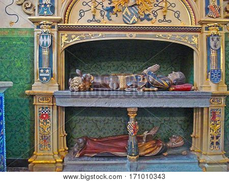 The Medieval Crypt In St James Church