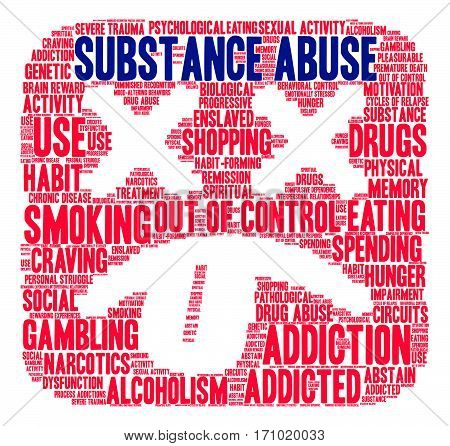 Substance Abuse Word Cloud