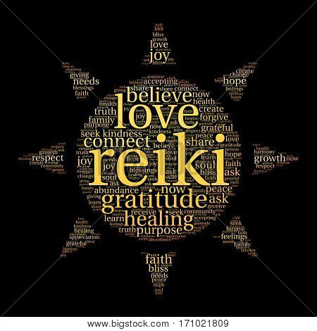 Reiki Word Cloud