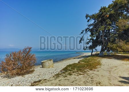 Beach of Ormos Prinou, Thassos island, East Macedonia and Thrace, Greece