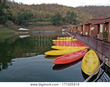 Beautiful river with sunrise,vintage style,Samprasob river landscape with multicolored sunrise. Lake landscape. Beautiful landscape with golden sunset.