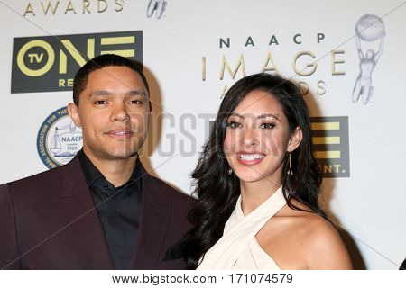 LOS ANGELES - FEB 10:  Trevor Noah, Guest at the Non-Televisied 48th NAACP Image Awards at Pasadena Conference Center on February 10, 2017 in Pasadena, CA
