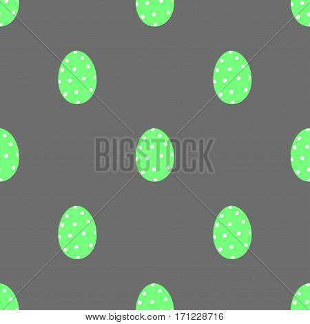 Easter eggs decorative elements in vector for coloring book. Color decorative seamless pattern