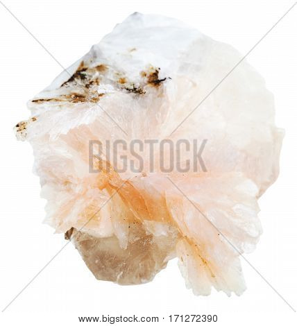 Specimen Of Thomsonite Stone Isolated