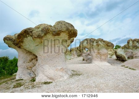 Funghi di pietre, Bulgaria