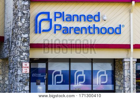 Indianapolis - Circa February 2017: Planned Parenthood Location. Planned Parenthood Provides Reproductive Health Services in the US III