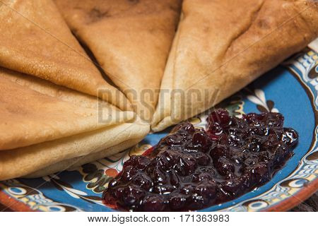 Buttercakes Traditional For Russian Pancake Week