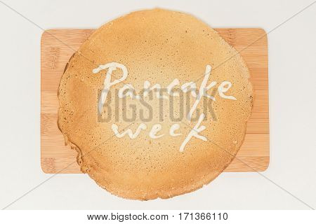 Buttercakes Traditional For Russian Pancake Week