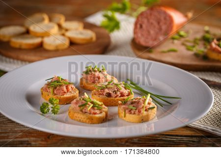 Savory Smoked Teewurst