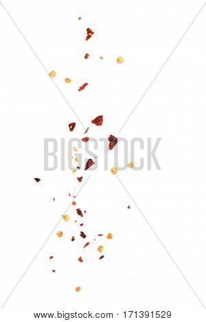 Sifting Chili Pepper's Flakes