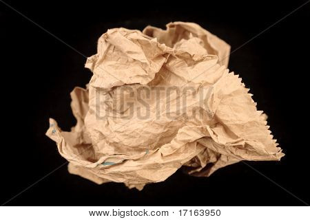在黑色的纸搞砸了