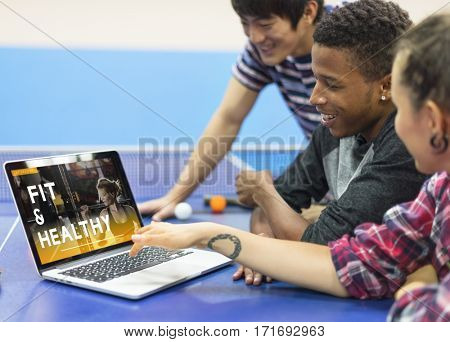 Fitness Healthy Lifestyle Wellbeing Activity Concept