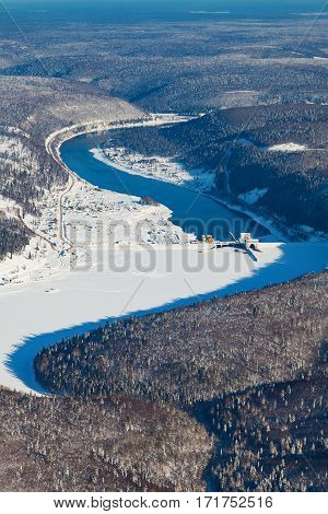 Pavlovskaya hydroelectric plant - hydroelectric power station, located near the village of Pavlovka on the river Ufa in Bashkortostan.