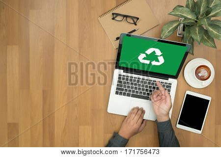 Recycle Green Bio Eco Forest Saving Environment Harmony Ecosystem Conservation Csr Esg Campaign