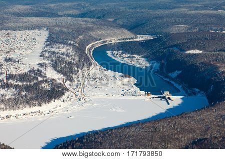 Pavlovskaya hydroelectric plant - hydroelectric power station, located near the village of Pavlovka on the river Ufa in Bashkortostan.
