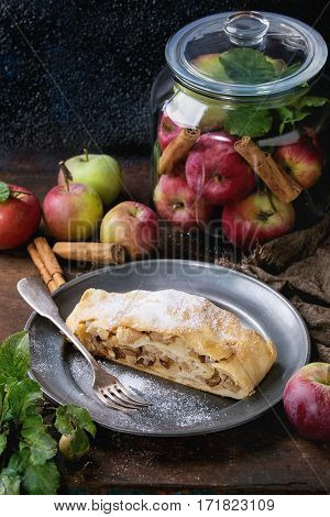 Homemade Apple Strudel