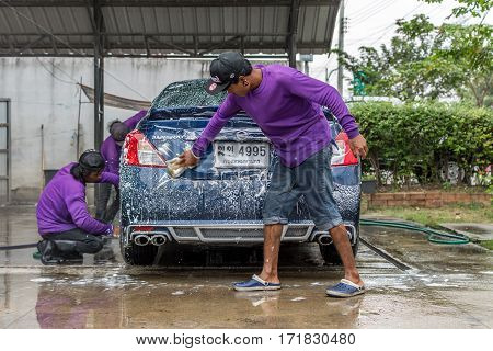 Cleaning The Car