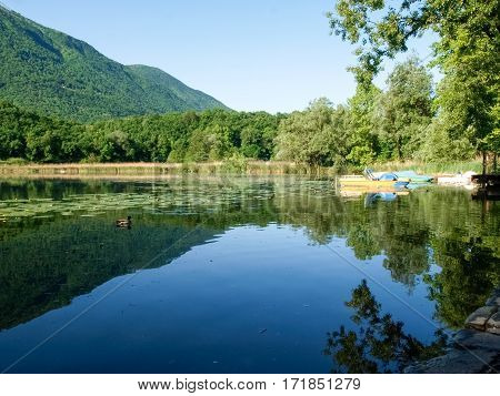 Lake Piano In The Val Menaggio