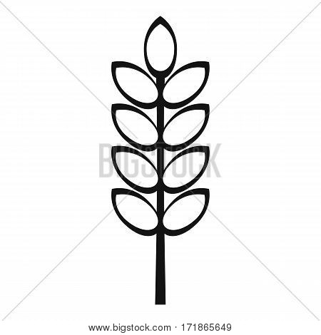 Inlet spike icon. Simple illustration of inlet spike vector icon for web
