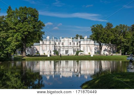 Oranienbaum is a Russian royal residence located on the Gulf of Finland west of Saint Petersburg Russia. The Palace ensemble are UNESCO World Heritage Sites