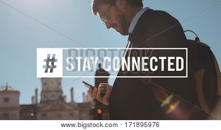 Communication Connection Online Technology Community Word