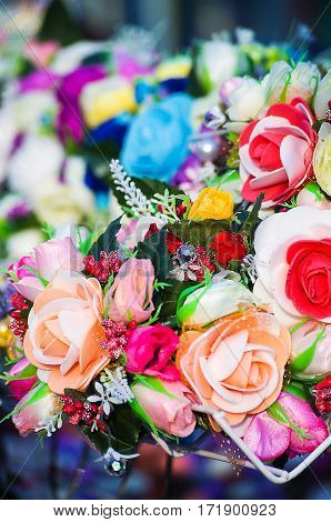 Beautiful jewelry girls hair flowers crafting, creating, day, decoration
