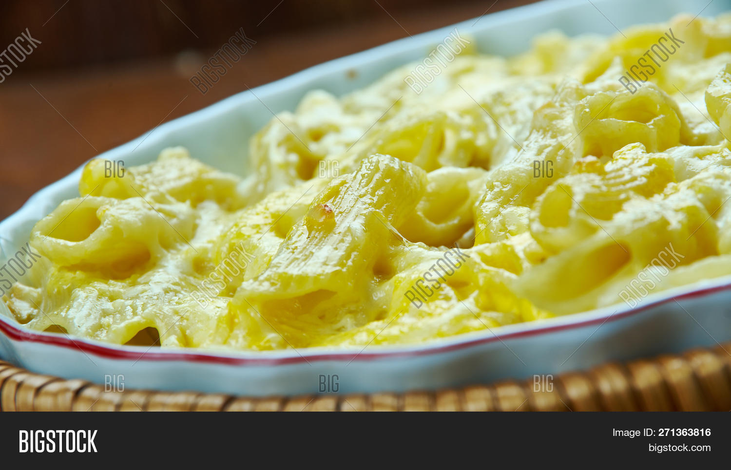 Buffalo Chicken Pasta Image Photo Free Trial Bigstock