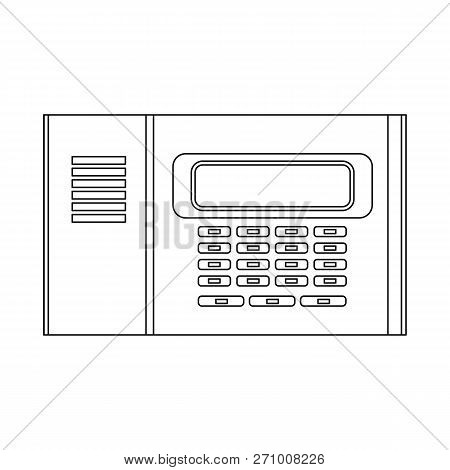 Vector Illustration Of Office And House Icon. Collection Of Office And System Vector Icon For Stock.