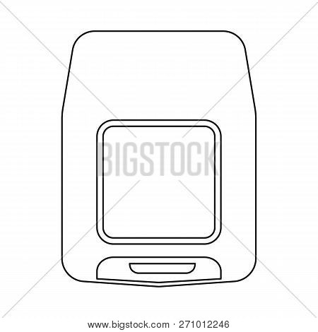 Vector Illustration Of Office And House Icon. Collection Of Office And System Vector Icon For Stock.