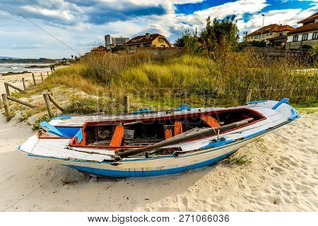 Colorful Boats On The Beach