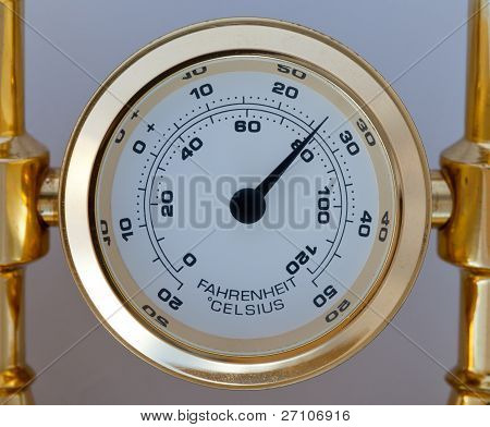 Termometro colorata oro