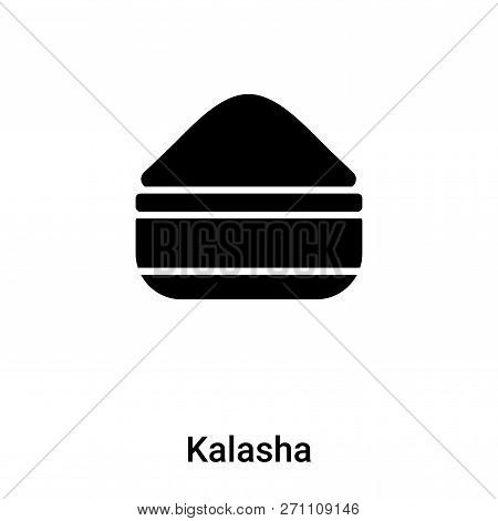 Kalasha Icon In Trendy Design Style. Kalasha Icon Isolated On White Background. Kalasha Vector Icon 