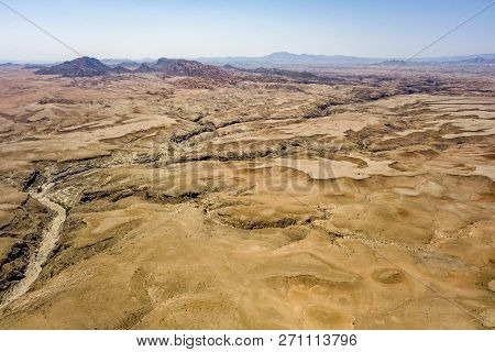 The Rocks Near Kuiseb River In The Mountain Of Namibia.
